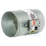 6" Modulating Automatic Round Damper