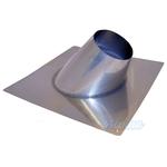 3" Diameter Angled Roof Flashing for Vertical Termination