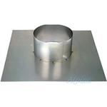 5" Diameter Flat Roof Flashing for Vertical Termination