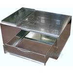 36 Inch Wide Return Air Support Box With Filter Slot