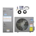 24,000 BTU 18.5 SEER2 Ultra Efficient Inverter Heat Pump AHU Complete System KIT 25 FT