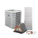 2.5 Ton Heat Pump, 31,000 BTU 9.6kW Mobile Home Electric Furnace, 14.4 SEER2 Downflow Split System Kit