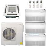 42,000 BTU (3.5 Ton) 23 SEER ULTRA HEAT Four Zone Ductless Mini-Split Heat Pump System