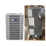 NEW 1.5 Ton, 14 to 16 SEER Heat Pump, R-410A Refrigerant & SND 2 Ton Multi-Positional Variable Speed Air Handler
