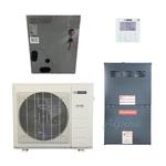 30,000 BTU 15.2 SEER2 Dual-Fuel System: Inverter Heat Pump with 80% AFUE Two-Stage Gas Furnace