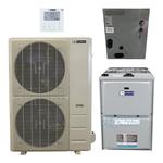 36,000 BTU 15.5 SEER2 Dual-Fuel System: Inverter Heat Pump with 96% AFUE Gas Furnace