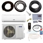 24,000 BTU 20 SEER2 - S5 SERIES - 208/230V ULTRA HEAT Single Zone Ductless Mini-Split Heat Pump System KIT 15FT w/ WiFi