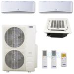 48,000 BTU (4.0 Ton) 21 SEER / 21.1 SEER2 - M2 SERIES - Three Zone Ductless Mini-Split Heat Pump System - Wi-Fi Capable