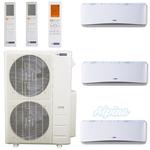 55,000 BTU (4.5 Ton) 19 SEER / 20.2 SEER2 - M2 SERIES - Three Zone Ductless Mini-Split Heat Pump System - Wi-Fi Capable