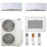 55,000 BTU (4.5 Ton) 19 SEER / 20.2 SEER2 - M2 SERIES - Three Zone Ductless Mini-Split Heat Pump System - Wi-Fi Capable