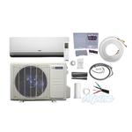 12,000 BTU (1 Ton) 1-Zone DIY 19.5 SEER2 Inverter R-454B DS1 Heat Pump Condenser System KIT 15 FT