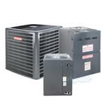 5 Ton AC, 80,000 BTU 80% AFUE Single Stage Multi-Speed Gas Furnace, 14 SEER2 Upflow Split System Kit