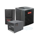 2 Ton 13.8 SEER2 R-32 Horizontal Split System – AC Condenser & 60,000 BTU 96% Low NOx One Stage Multi-Speed Gas Furnace & Evap Coil