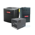 1.5 Ton 13.8 SEER2 R-32 Horizontal Split System – AC Condenser & 40,000 BTU 80% One Stage Multi-Speed Gas Furnace & Evap Coil