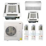 42,000 BTU (3.5 Ton) 23 SEER ULTRA HEAT Three Zone Ductless Mini-Split Heat Pump System