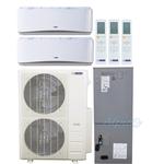 48,000 BTU (4.0 Ton) 20.6 SEER / 21.05 SEER2 - M4 SERIES - Hyper Heat Three Zone Ductless Mini-Split Heat Pump System - Wi-Fi Capable