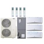 48,000 BTU (4.0 Ton) 20.75 SEER / 20.8 SEER2 - M2 SERIES - Four Zone Ductless Mini-Split Heat Pump System - Wi-Fi Capable