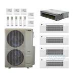 60,000 BTU (5 Ton) 5-Zone 20 SEER2 Inverter R-454B XM1 Series Heat Pump Condenser System