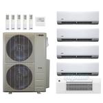 47,000 BTU (3.9 Ton) 5-Zone 24 SEER2 Inverter R-454B XM1 Series Heat Pump Condenser System
