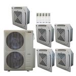 47,000 BTU (3.9 Ton) 5-Zone 24 SEER2 Inverter R-454B XM1 Series Heat Pump Condenser System