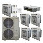 52,000 BTU (4.3 Ton) 6-Zone 21.1 SEER2 Inverter R-454B XM3 Series Heat Pump Ultra Cool/Ultra Heat System