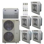 60,000 BTU (5 Ton) 6-Zone 22 SEER2 Inverter R-454B XM1 Series Heat Pump Condenser System
