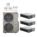45,000 BTU (3.8 Ton) 3-Zone 20.4 SEER2 Inverter R-454B XM1 Series Heat Pump Condenser System