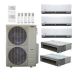 60,000 BTU (5 Ton) 5-Zone 20 SEER2 Inverter R-454B XM1 Series Heat Pump Condenser System
