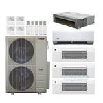 60,000 BTU (5 Ton) 5-Zone 20 SEER2 Inverter R-454B XM1 Series Heat Pump Condenser System