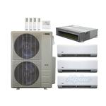 46,000 BTU (3.8 Ton) 4-Zone 22.2 SEER2 Inverter R-454B XM1 Series Heat Pump Condenser System