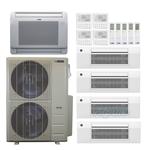 47,000 BTU (3.9 Ton) 5-Zone 24 SEER2 Inverter R-454B XM1 Series Heat Pump Condenser System
