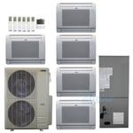 60,000 BTU (5 Ton) 6-Zone 20 SEER2 Inverter R-454B XM1 Series Heat Pump Condenser System