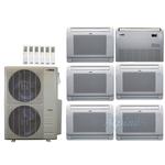 60,000 BTU (5 Ton) 6-Zone 22 SEER2 Inverter R-454B XM1 Series Heat Pump Condenser System