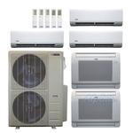 47,000 BTU (3.9 Ton) 5-Zone 24 SEER2 Inverter R-454B XM1 Series Heat Pump Condenser System