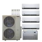 60,000 BTU (5 Ton) 5-Zone 22 SEER2 Inverter R-454B XM1 Series Heat Pump Condenser System