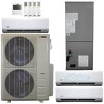 48000 BTU (4 Ton) 4-Zone 22.2 SEER2 Inverter R-454B XM1 Series Heat Pump Ultra Cool/Ultra Heat System