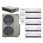 46,000 BTU (3.8 Ton) 6-Zone 22.2 SEER2 Inverter R-454B XM1 Series Heat Pump Condenser System