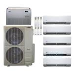 47,000 BTU (3.9 Ton) 6-Zone 24 SEER2 Inverter R-454B XM1 Series Heat Pump Condenser System