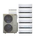 47,000 BTU (3.9 Ton) 6-Zone 24 SEER2 Inverter R-454B XM1 Series Heat Pump Condenser System