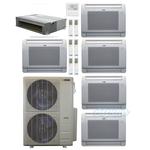 60,000 BTU (5 Ton) 6-Zone 20 SEER2 Inverter R-454B XM1 Series Heat Pump Condenser System