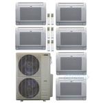 60,000 BTU (5 Ton) 6-Zone 22 SEER2 Inverter R-454B XM1 Series Heat Pump Condenser System