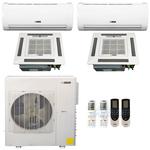 42,000 BTU (3.5 Ton) 23 SEER ULTRA HEAT Four Zone Ductless Mini-Split Heat Pump System