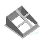 2/12-6/12 Adjustable Pitch Curb for Goodman/Daikin M- Series Package Unit