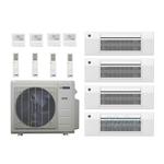 36,000 BTU (3 Ton) 4-Zone 24 SEER2 Inverter R-454B XM1 Series Heat Pump Condenser System