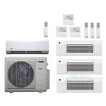 36,000 BTU (3 Ton) 4-Zone 24 SEER2 Inverter R-454B XM1 Series Heat Pump Condenser System