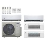 36,000 BTU (3 Ton) 4-Zone 24 SEER2 Inverter R-454B XM1 Series Heat Pump Condenser System