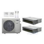 18,000 BTU (1.5 Ton) 2-Zone 20 SEER2 Inverter R-454B XM1 Series Heat Pump Condenser System