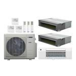 35,400 BTU (3 Ton) 3-Zone 22 SEER2 Inverter R-454B XM1 Series Heat Pump Condenser System