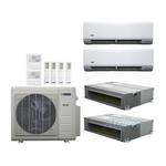 36,000 BTU (3 Ton) 4-Zone 21.2 SEER2 Inverter R-454B XM3 Series Heat Pump Ultra Cool/Ultra Heat System
