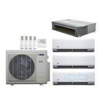 35,400 BTU (3 Ton) 4-Zone 22 SEER2 Inverter R-454B XM1 Series Heat Pump Condenser System
